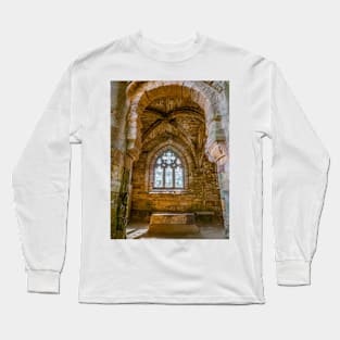 Chapel at Jedburgh Abbey, Scotland Long Sleeve T-Shirt